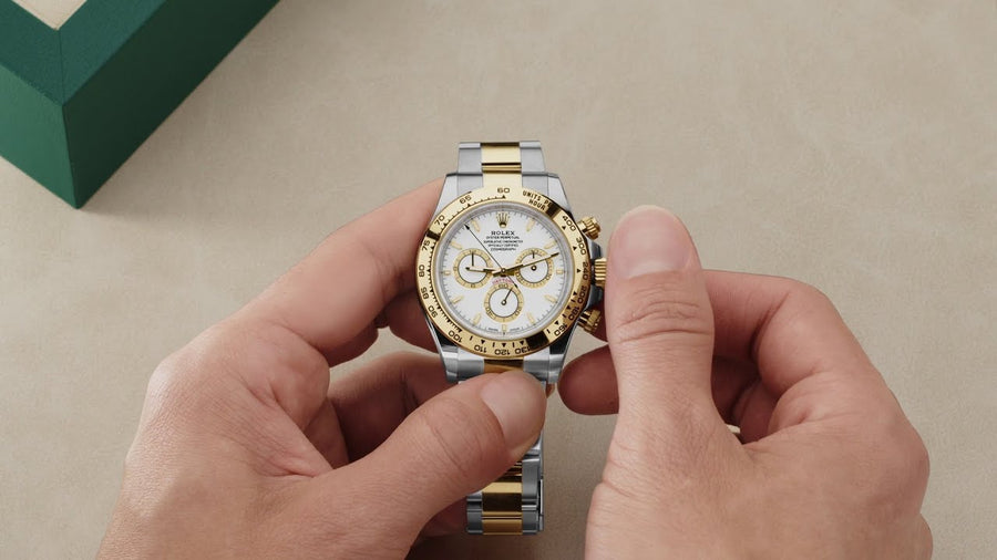 Rolex Cosmograph Daytona in Gold, M126519LN-0006 | Perrywinkle's