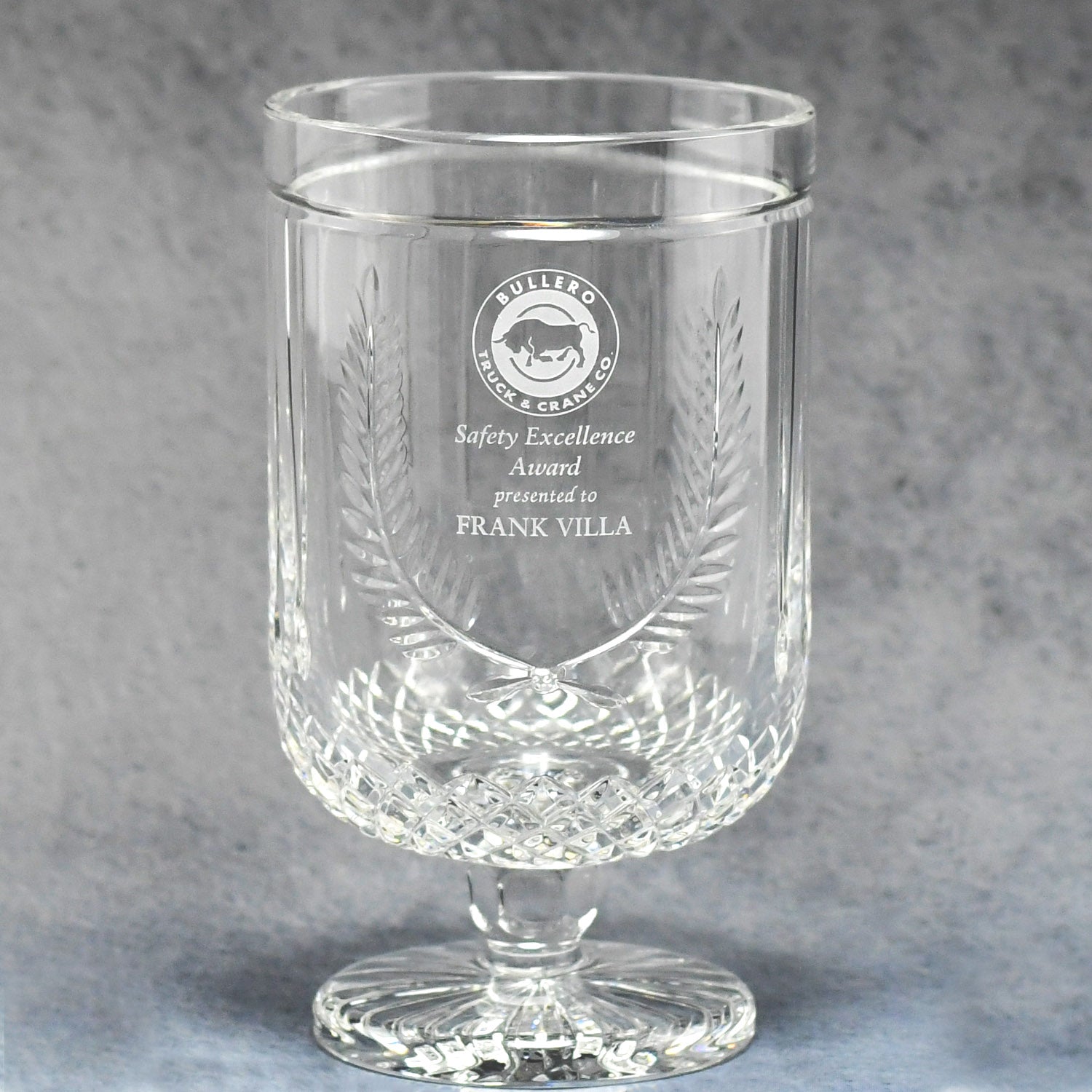 Crystal Trophy Cup Vase – Crystal Images, Inc.