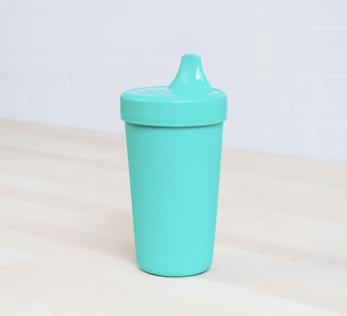 Oh! No Spill Cup by GoSili Orange/Hot Pink