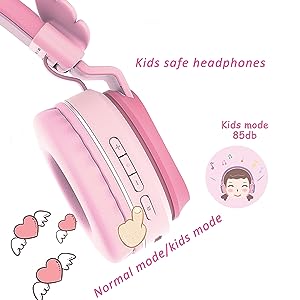 Riwbox CS6 kids hedphones Lightweight Foldable Stereo