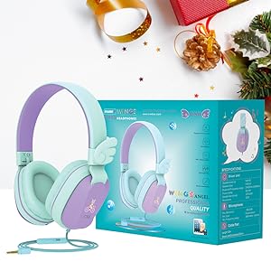 Riwbox CS6 kids hedphones Lightweight Foldable Stereo