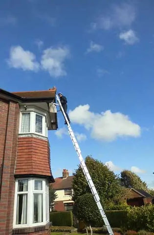 Lyte Extension Ladder In Use With Stand Off