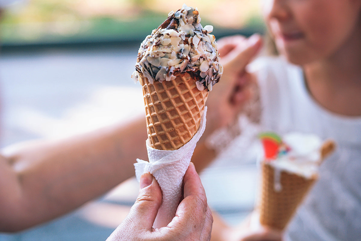 indulgence in ice cream