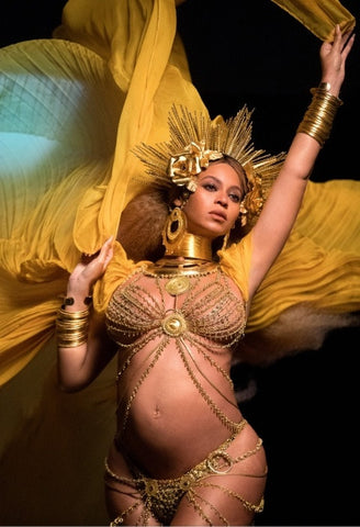 Pregnant Beyonce Wears Ariana Boussard Reifel Jewelry