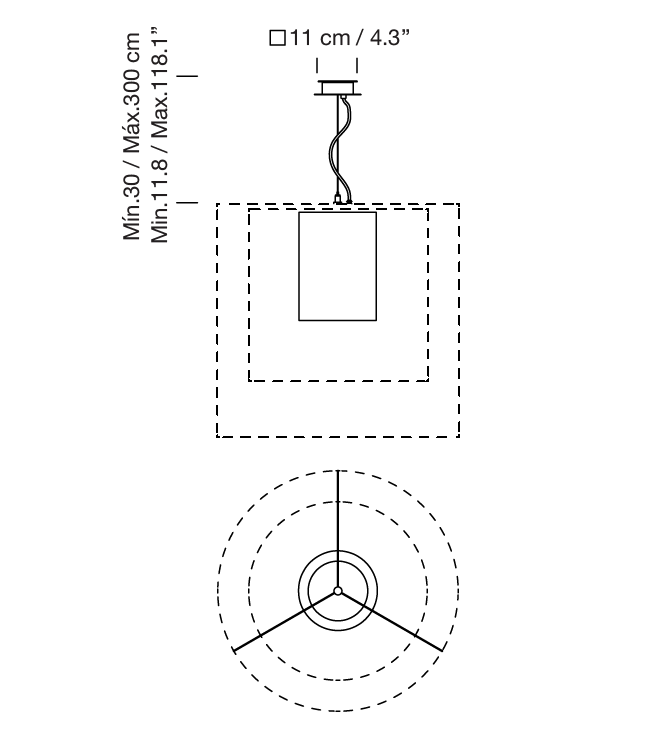 Moare Pendant Fixture