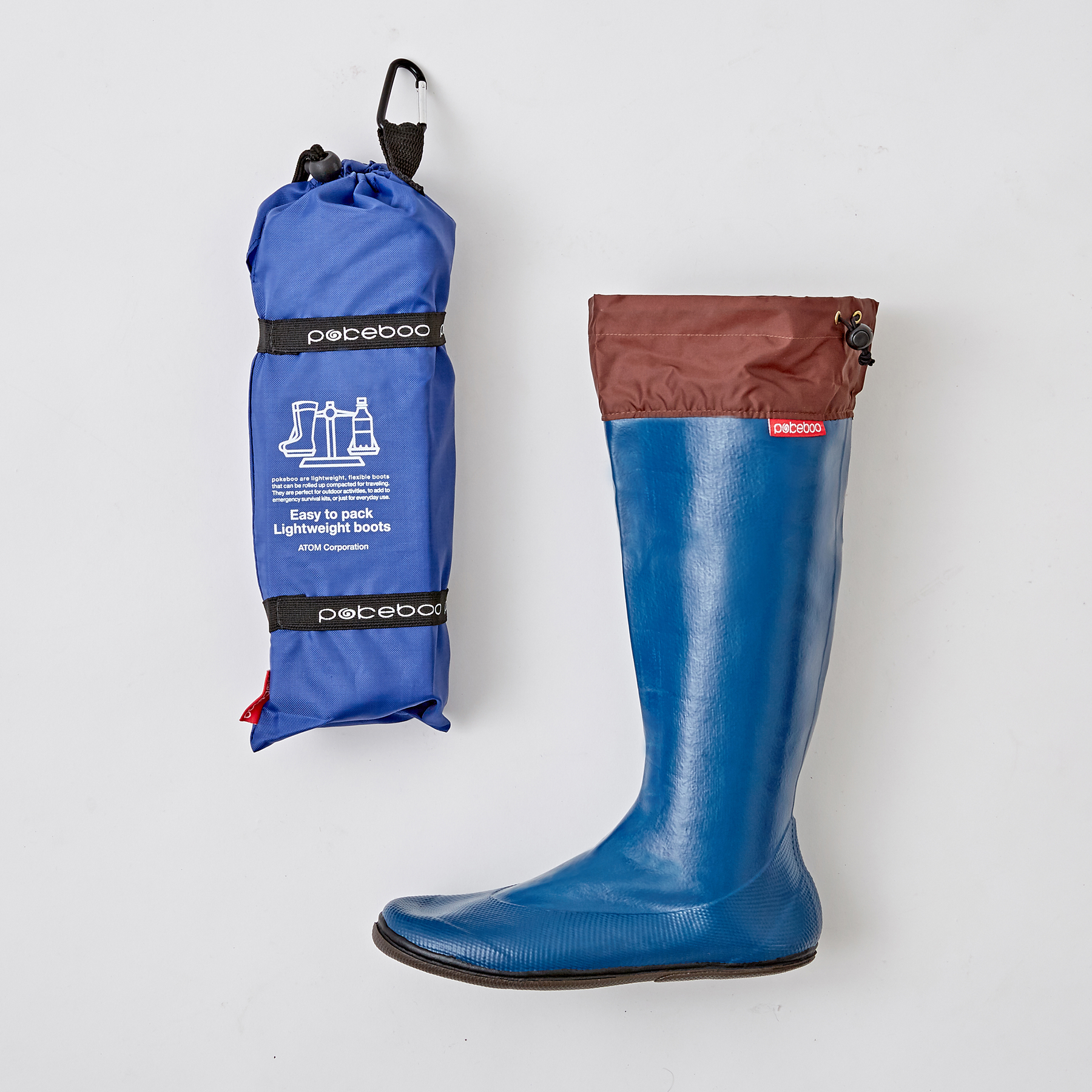 groei voor Hopelijk AMEICO - Official US Distributor of Pokeboo - Packable Rubber Rain Boots -  Royal Blue