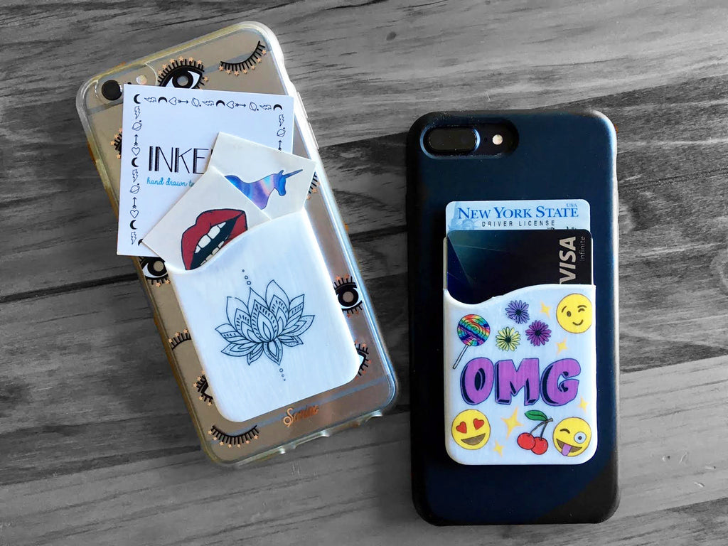 cell phone wallet! – inkeddani temporary tattoos