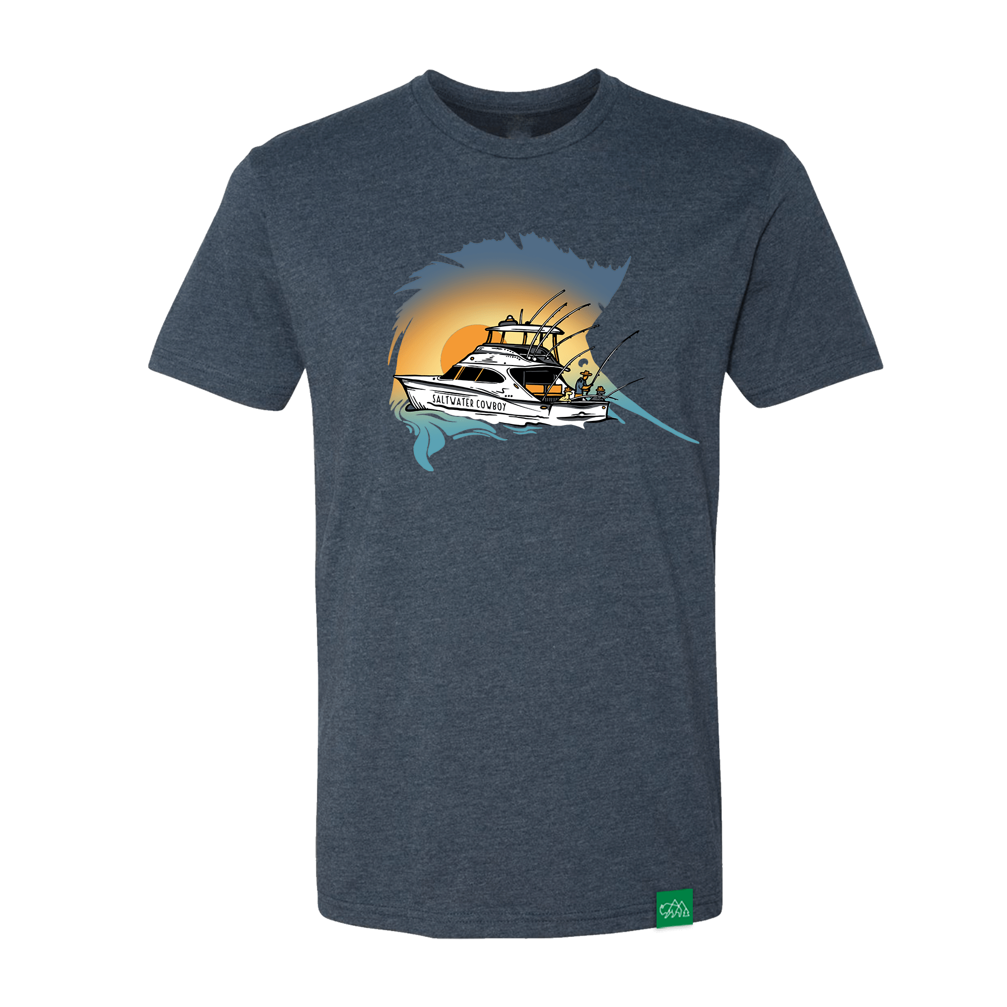  Lucky Gone Fishin' T-Shirt T-Shirt : Clothing, Shoes