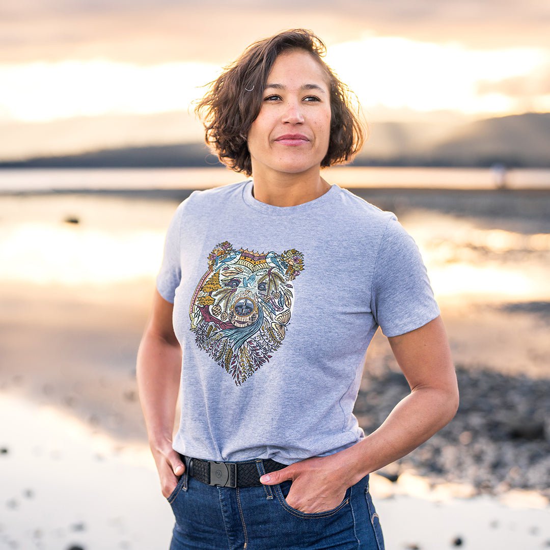 Boho Owl Womens Relaxed T-Shirt