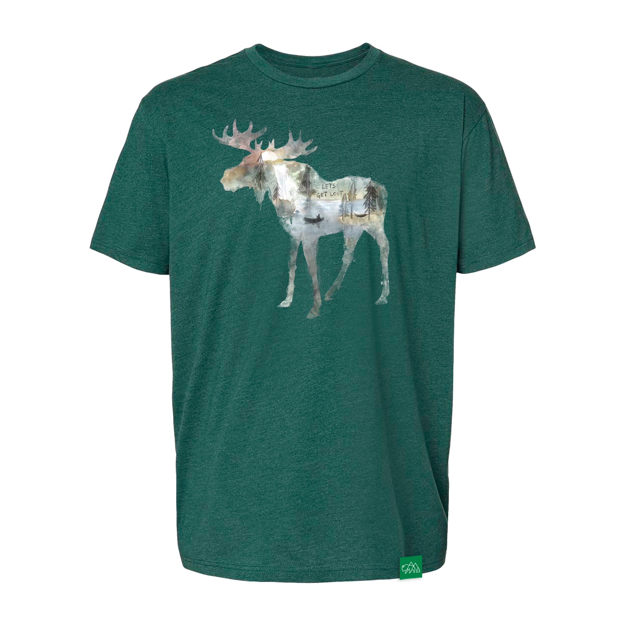 Tour De Moose Shirt, Moose Biking Tee Shirt