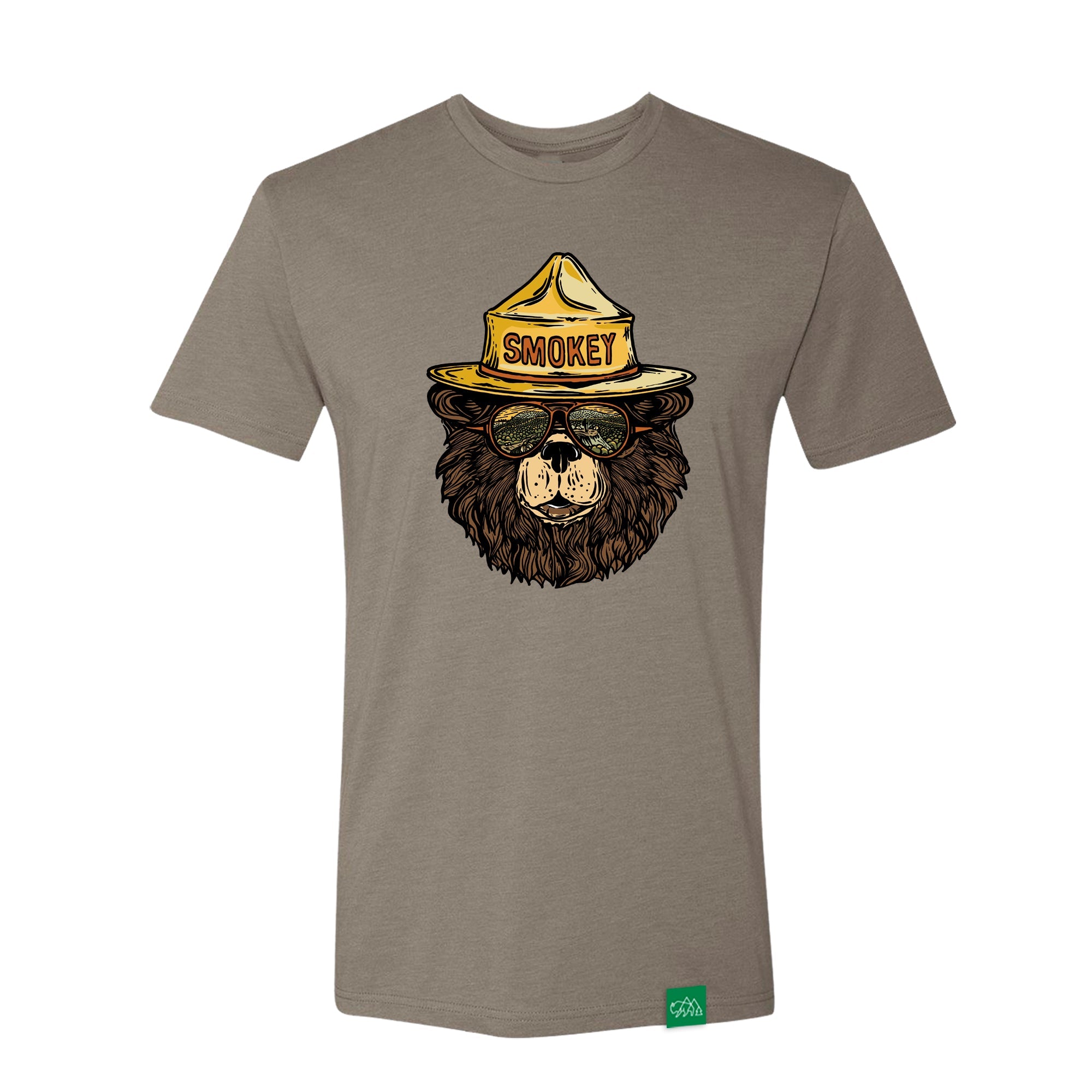 Smokey Groovy Bear T-Shirt - Wild Tribute product image