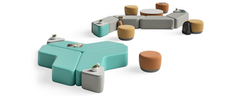 Products pictured: Nano lounge seating