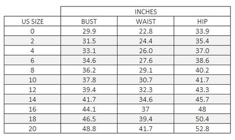 Tarik Ediz Size chart