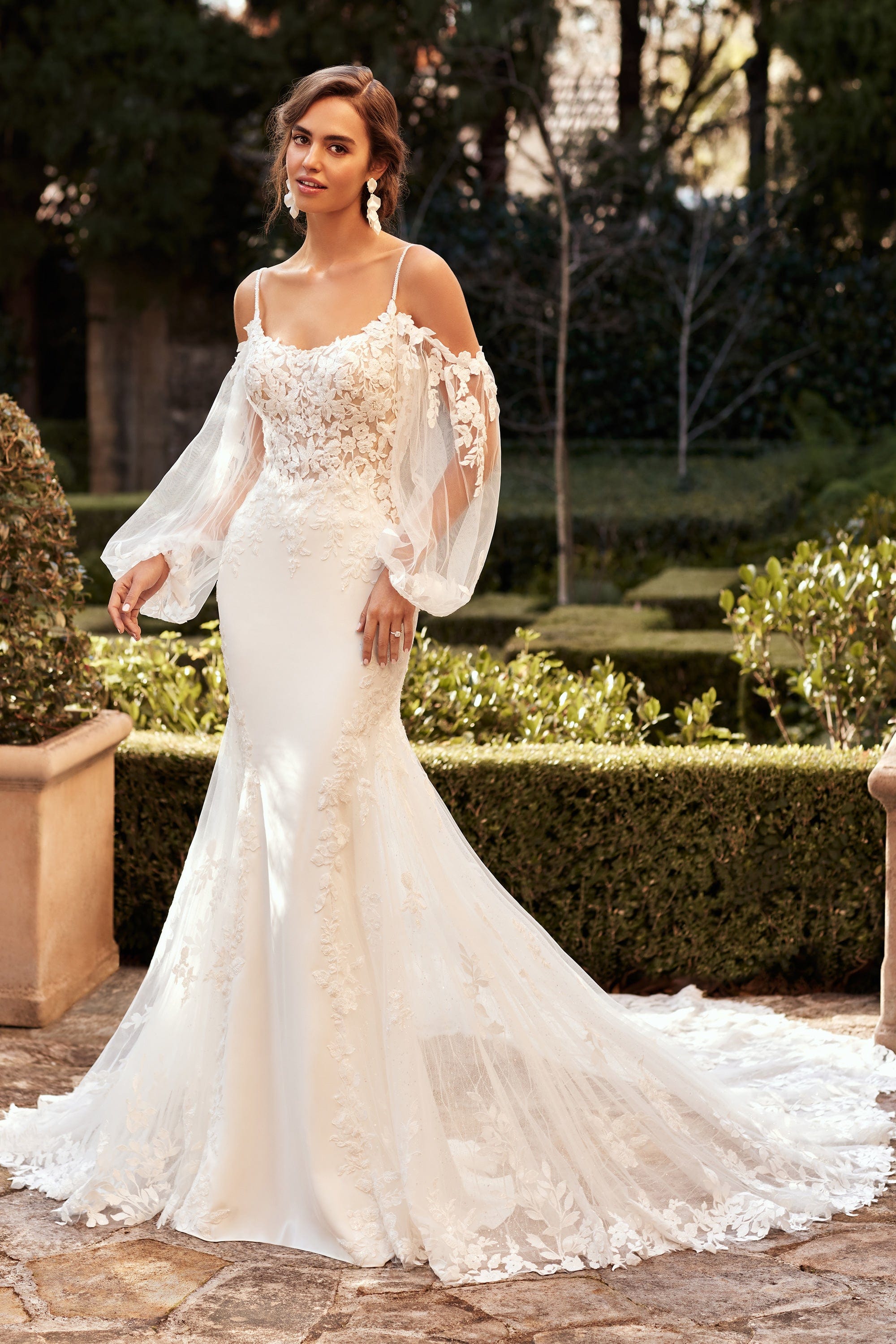 Long Sleeve Wedding Dresses – Camellia Wedding Gown