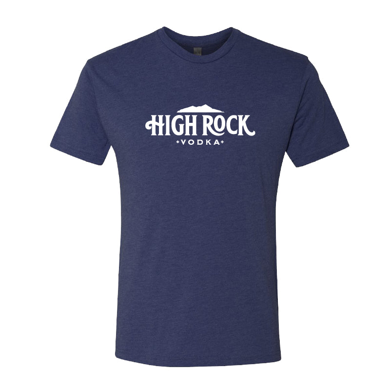 High Rock Vodka Logo Tee - Vintage Navy - Shop Sugarlands product image