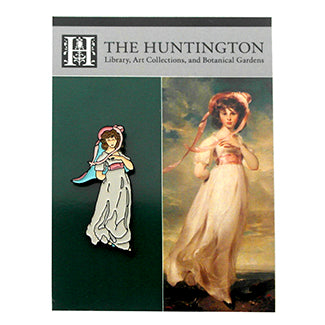 Custom Designed Pinkie Pin for the Huntington Library and Gardens