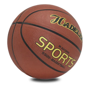 Size 7 Rubber Basketball Wear-resistant High Elastic Good Hand Feel Basketball Dribbling Training Competition Ball - WardBoyzPROShop