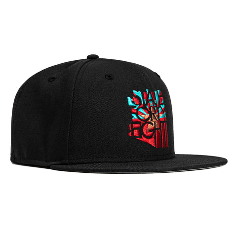 47 Arizona Diamondbacks No Shot Captain Adjustable Snapback Black Hat