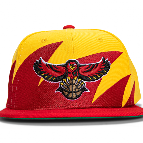 ATLANTA HAWKS CLASSIC LOGO SNAPBACK HAT (UNIVERSITY BLUE)