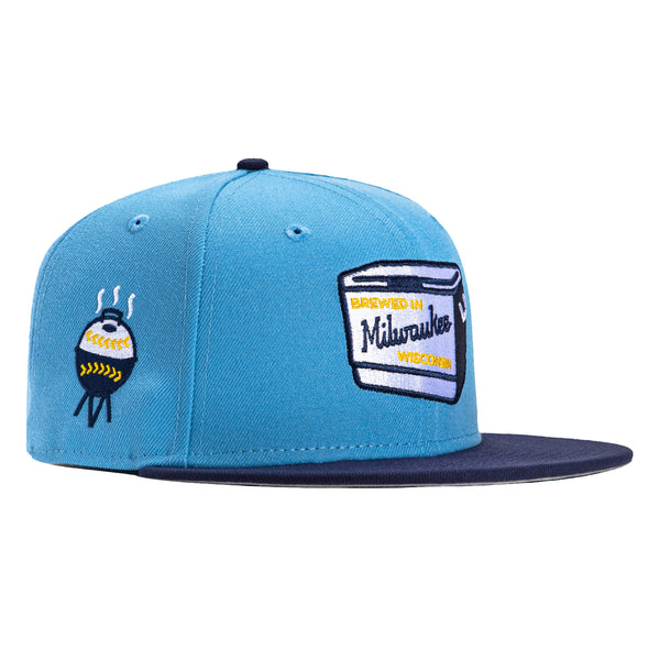 Milwaukee Brewers '47 2022 City Connect MVP Adjustable Hat - Powder Blue