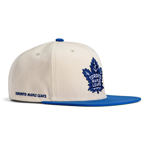 Toronto Maple Leafs Team Pin Blue Snapback - Mitchell & Ness cap