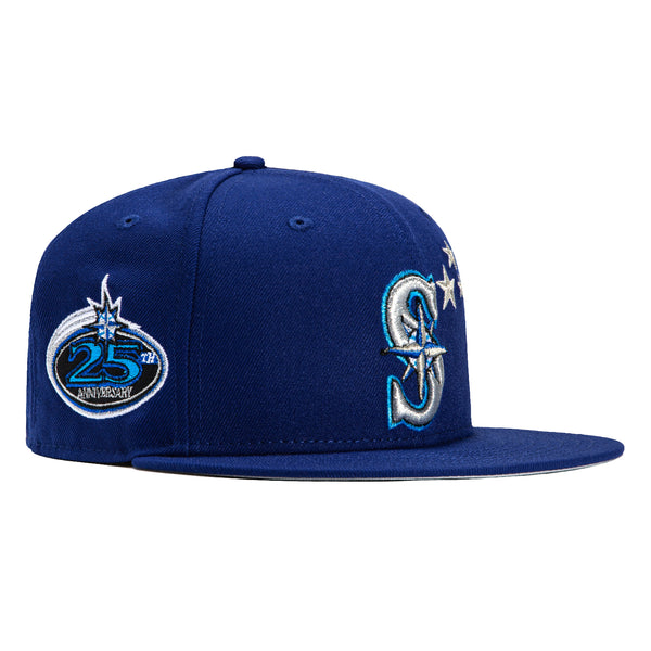 New Era 59FIFTY Seattle Mariners Kingdome Patch Turn Ahead The Clock Hat - Cardinal, Black Cardinal/Black / 7 1/4