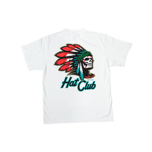 Hat Club Skull Chief Tee - White - Hat Club