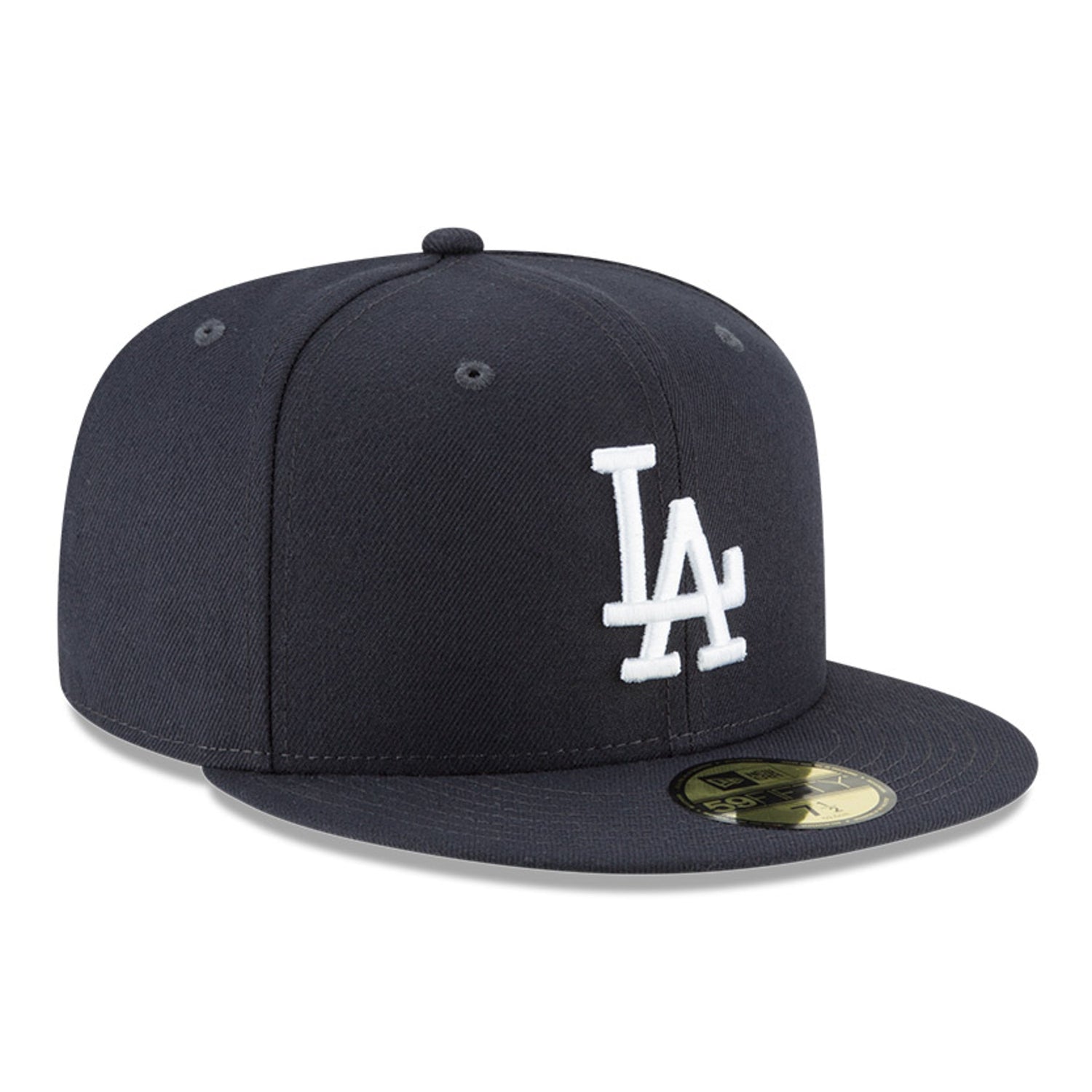 New Era 59Fifty Los Angeles Dodgers Hat - Navy, White – Hat Club