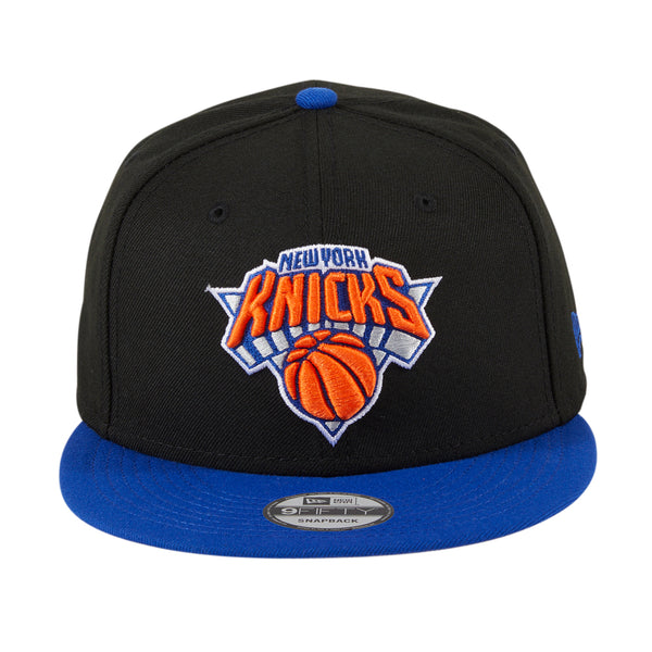 black on black knicks hat