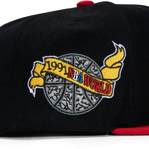 Mitchell & Ness Chicago Blackhawks Pop Panel Snapback Hat | HHSS5371-CBHYYPPPOFWH