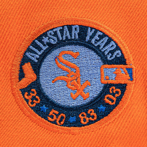 New Era 59FIFTY Orange Crush San Francisco Giants 1961 All Star Game Patch Hat - Orange, Navy Orange/Navy / 7 1/8