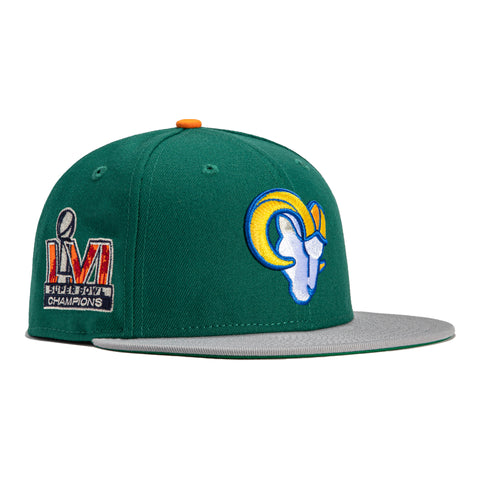 NEW ERA 59FIFTY NFL LOS ANGELES RAMS SUPER BOWL CHAMPIONS TWO TONE / PINK  UV FITTED CAP