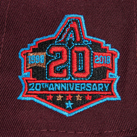 Hat Club Exclusive Arizona Diamondbacks 20th Anniversary Patch