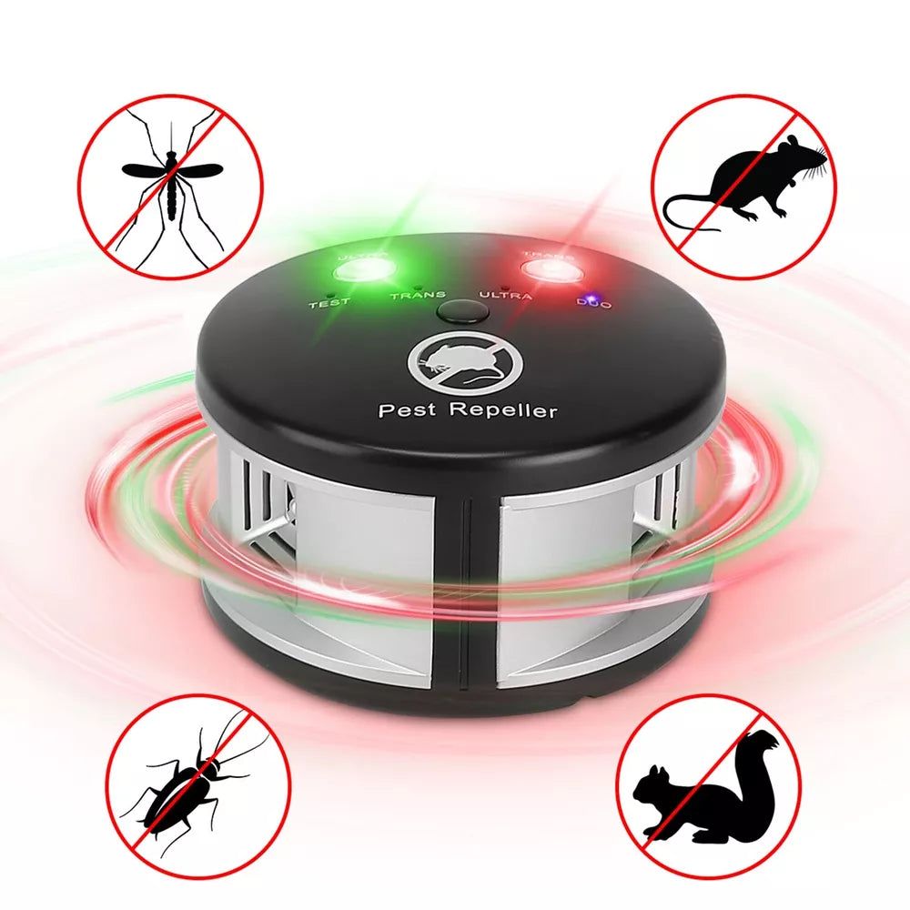 Portable Ultrasonic Garden Squirrel Repeller Deterrent