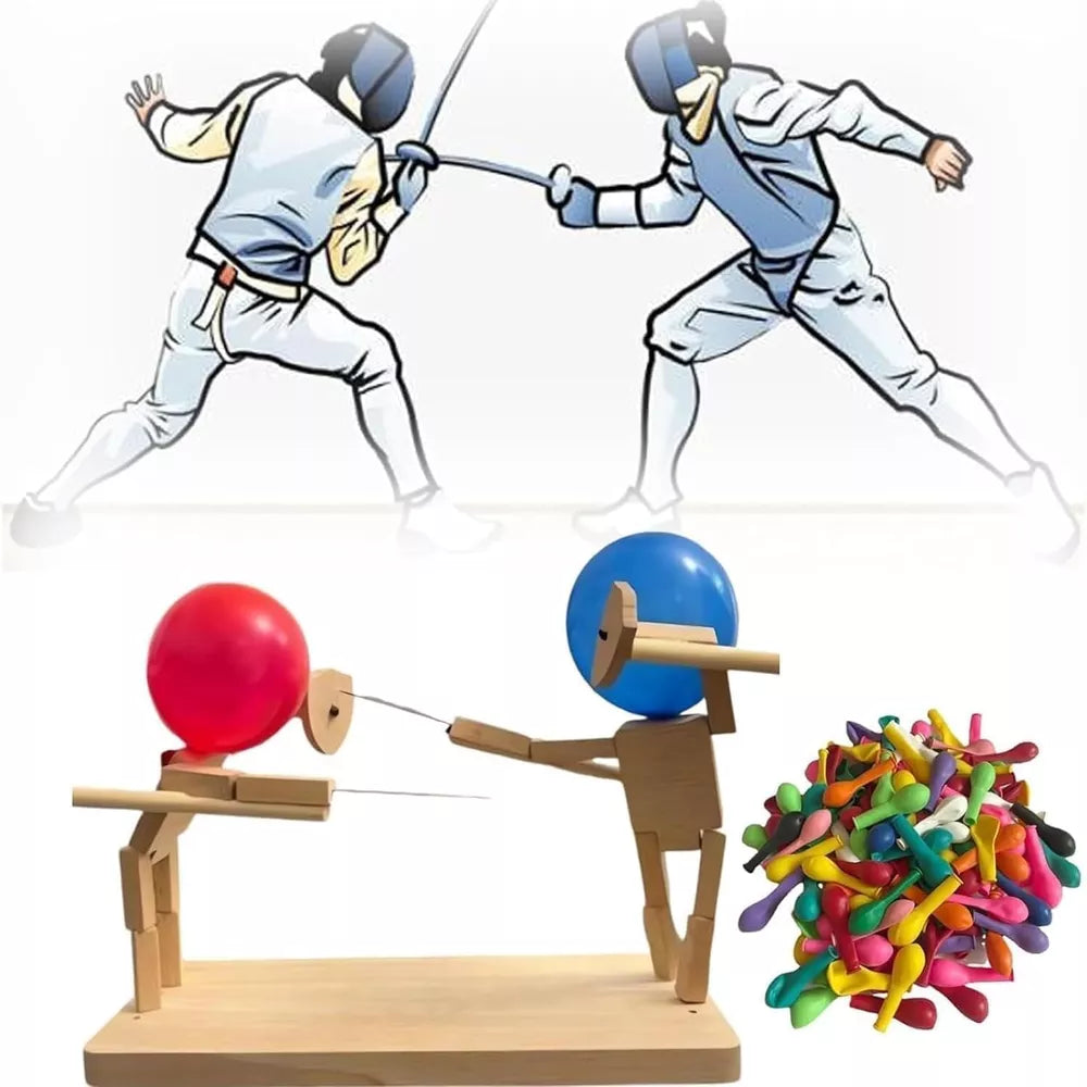 Bamboo Fun Balloon Fencing Game