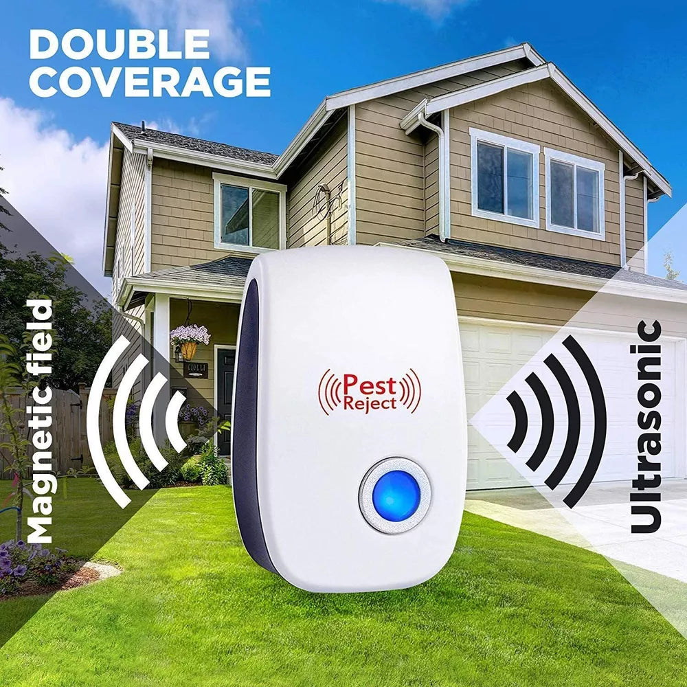 Ultrasonic Pest Repeller for Mice, Mosquitoes, and Cockroaches