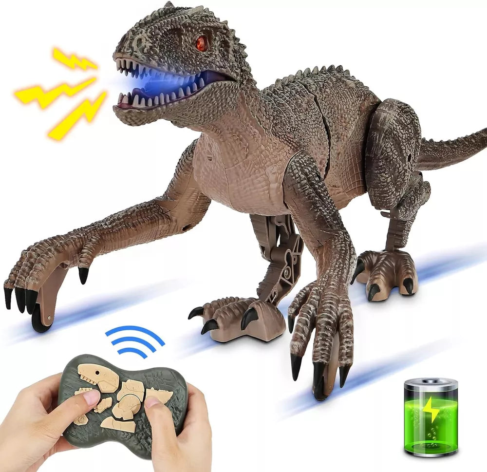 On The Hunt RC Smart Robot Dinosaur (Indominus Brown)