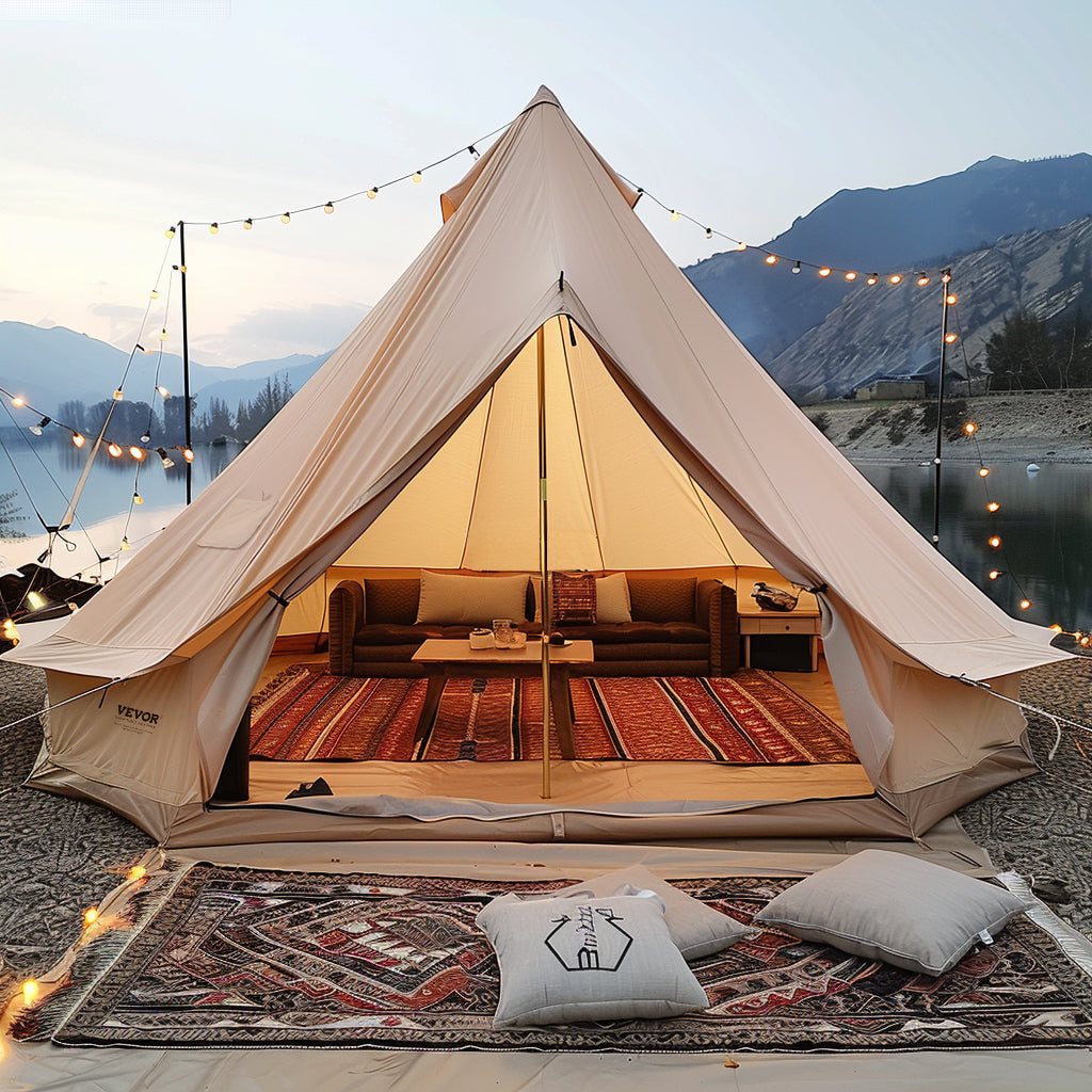 Glamping Tent Large Capacity Teepee