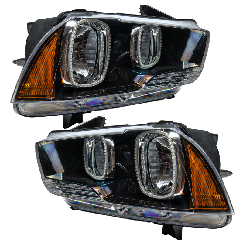 ORACLE LIGHTING Oracle 11 14 Dodge Charger SMD HL (Non HID)   ColorSHIFT w/o Controller SEE WARRANTY