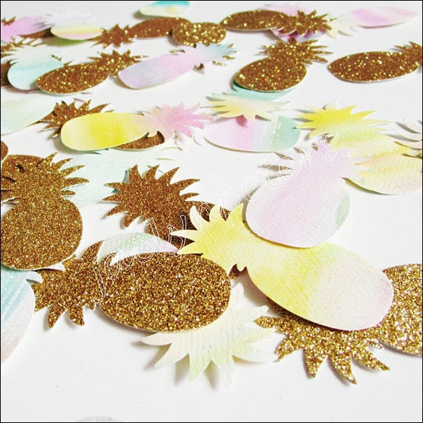 Tropical Pineapple Party Confetti – Jaclyn Peters Party