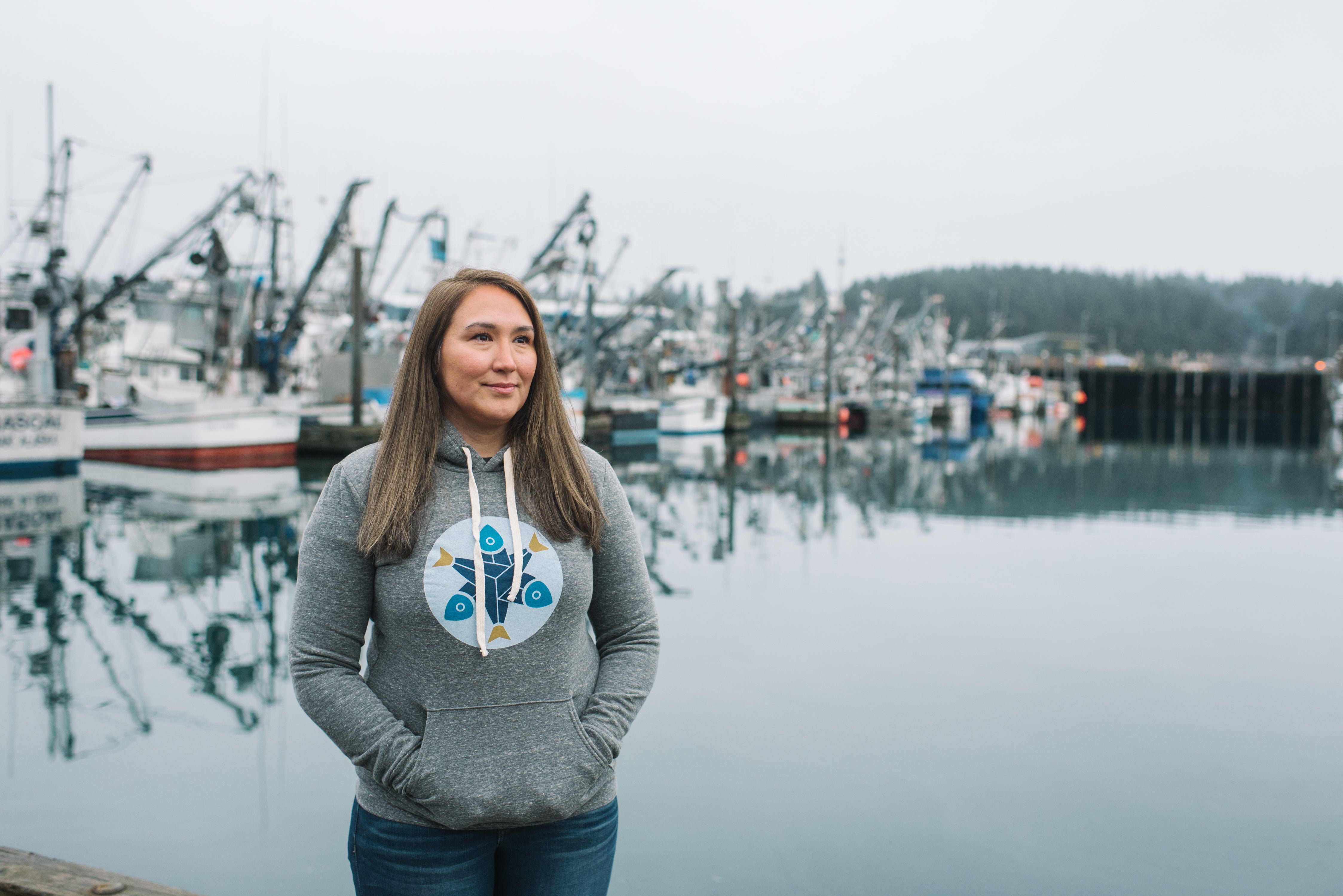 Mountains of Alaska Pullover Hoodie