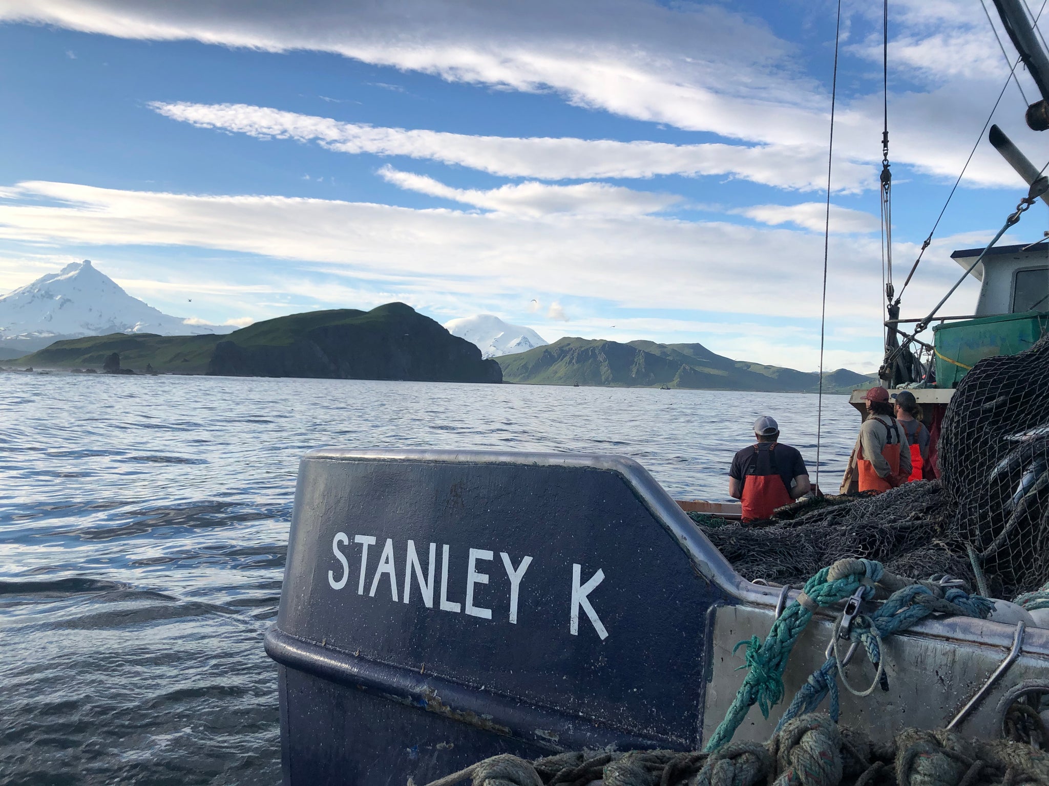 Cooking at Sea: Salmon Season on the F/V Stanley K – Salmon Sisters