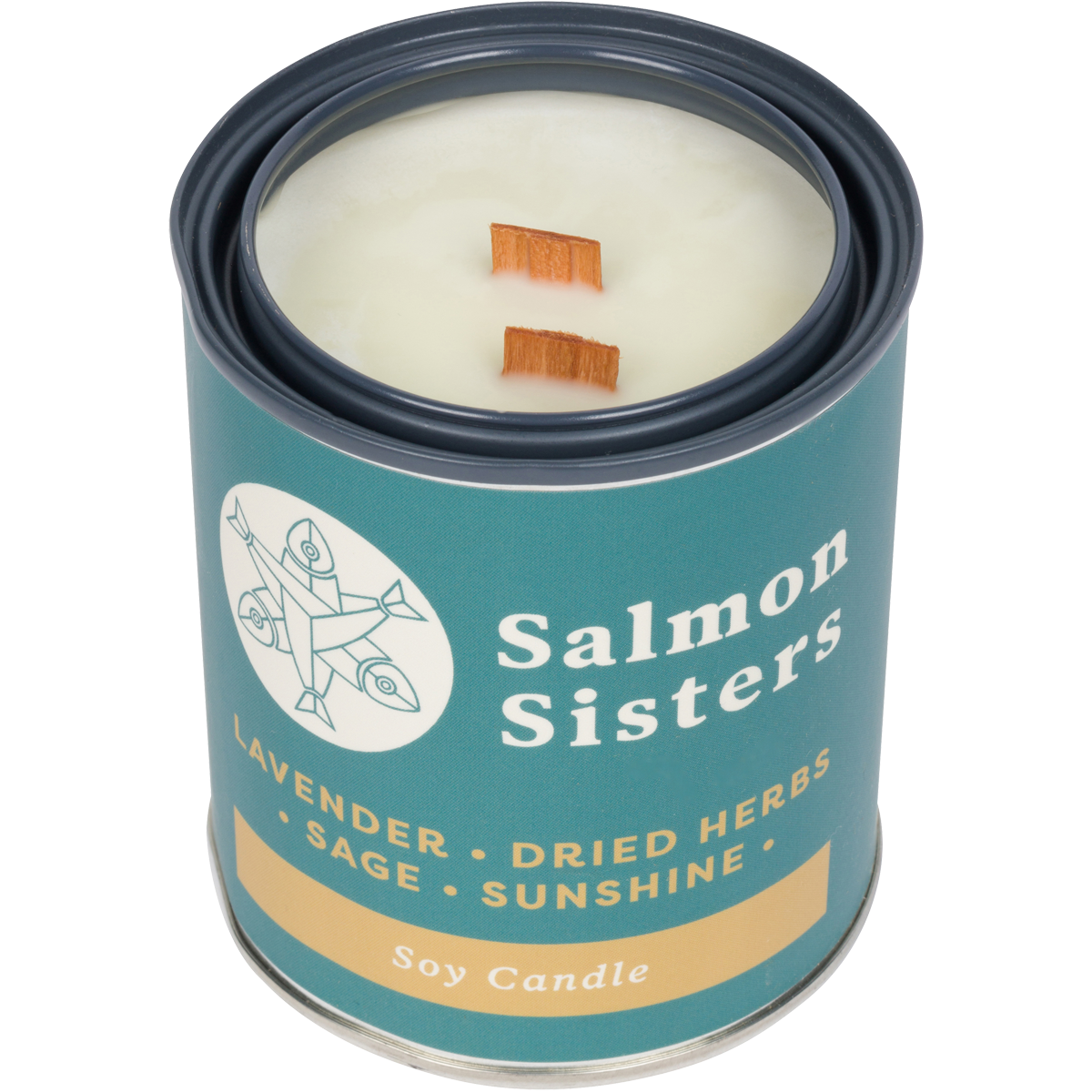 Salmon Sisters Soy Candle
