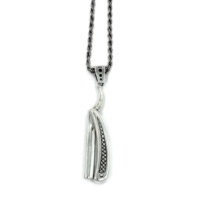 Straight Razor Pendant