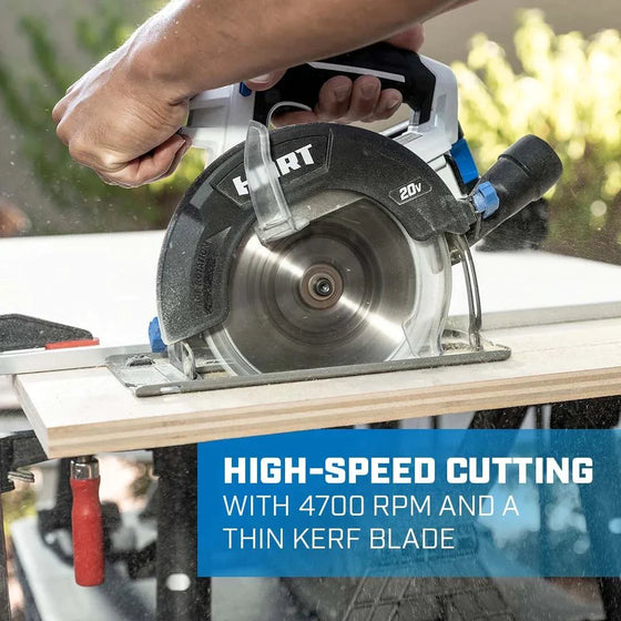 20V 6-1/2" Cordless Circular Saw Kit