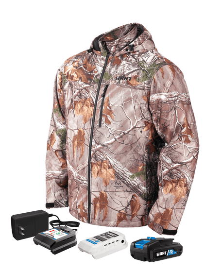 20V Cordless Heated Camo Jacket Kit