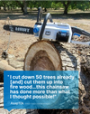 Testimonial - 40V Brushless 14" Chainsaw Kit