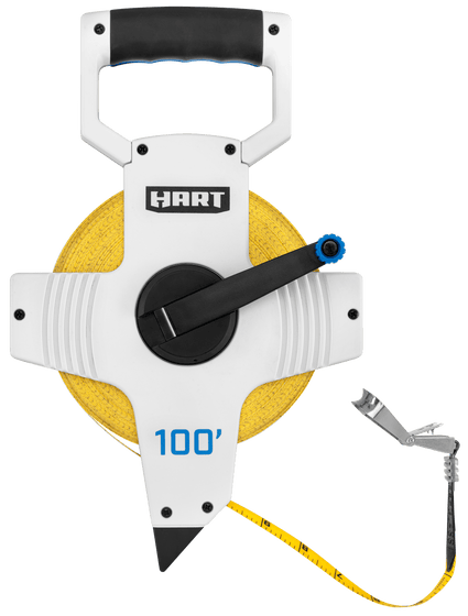 100' Open Reel Long Tape Measure