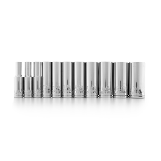 11 PC 3/8" SAE Deep Socket Set