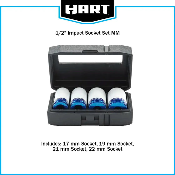 1/2" Non-Marring Impact Socket Set MM